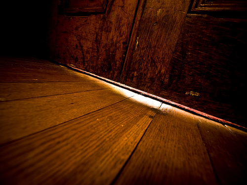light under the door